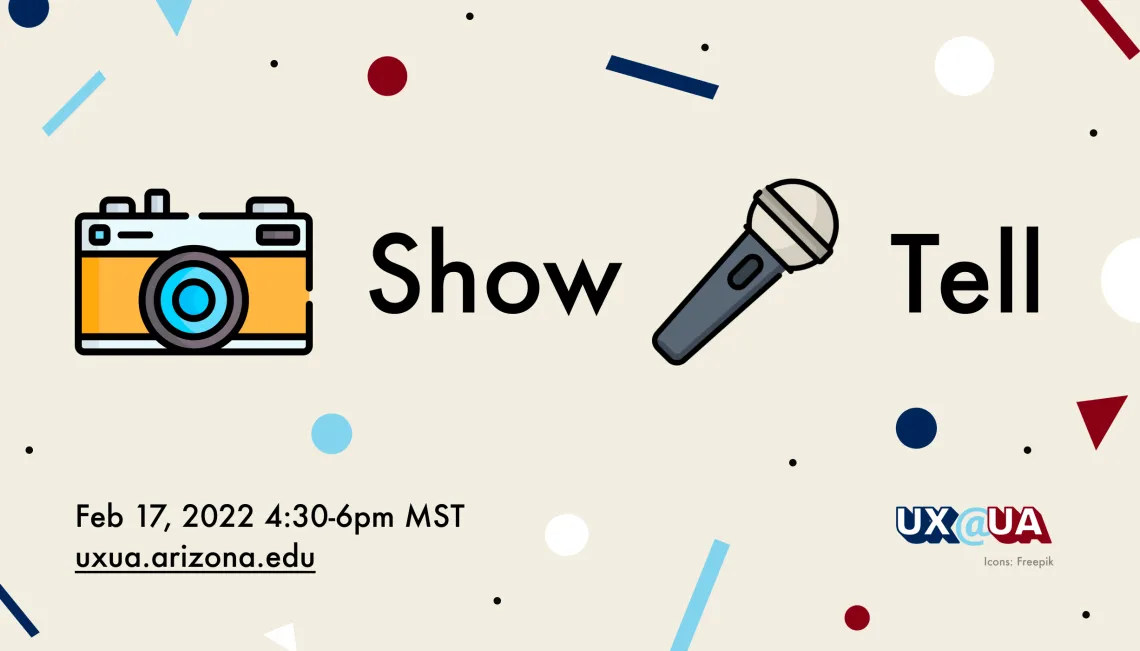 Show and tell event image